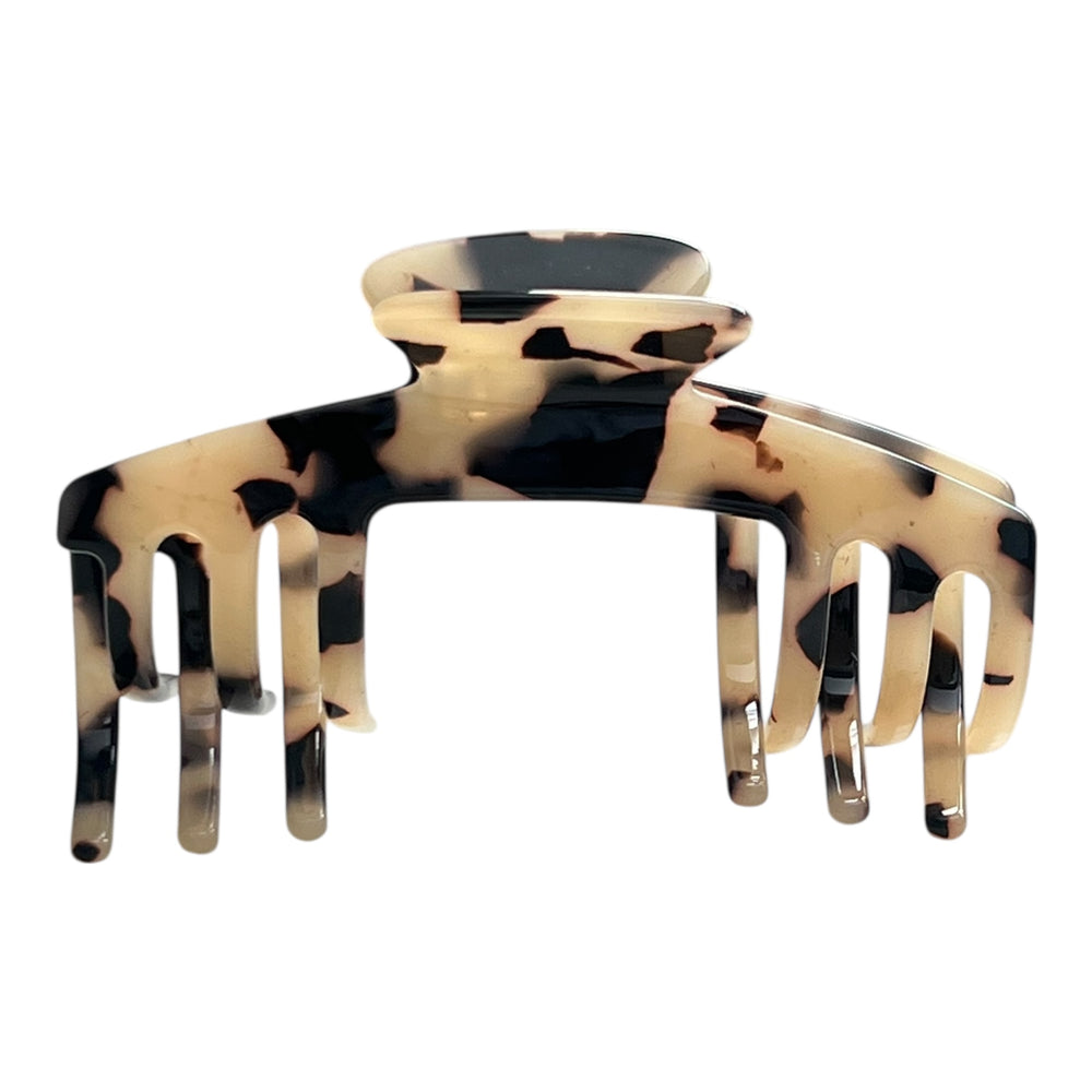 Hazel Tortoiseshell Hat Claw Clip Front